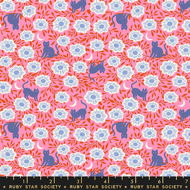 Ruby Star Society - Backyard - Hiding Cat Flamingo