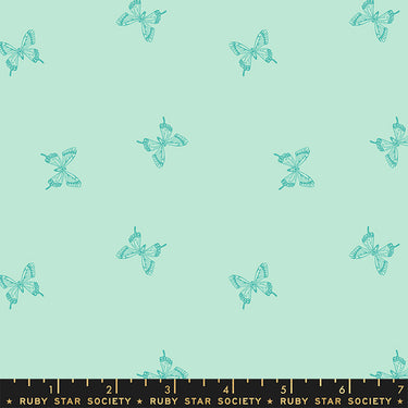Ruby Star Society - Backyard - Tiny Butterflies Mint