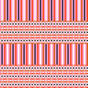 Ruby Star Society - Petunia - Gingham Flamingo