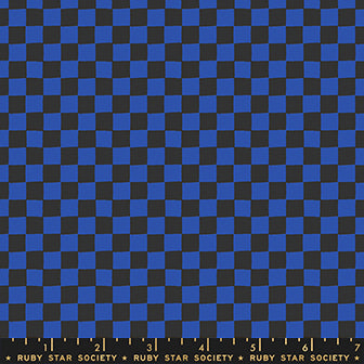 Ruby Star Society - Honey - Checkerboard Blue Ribbon