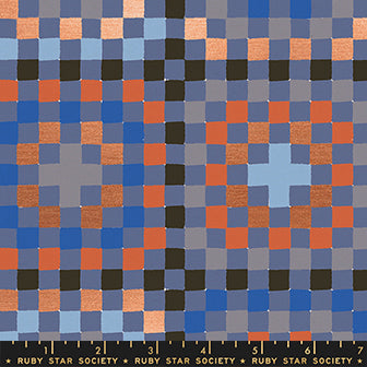 Ruby Star Society - Honey Canvas - Granny Square Denim