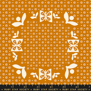 Ruby Star Society - Sugar Maple - Tablecloth Caramel