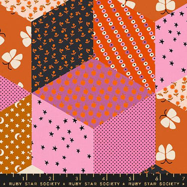 Ruby Star Society - Oh Lucky Lucky - Canvas - Tumbling Blocks Heliotrope