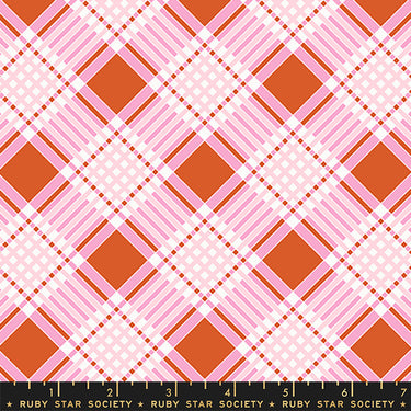 Ruby Star Society - Strawberry and Friends - Plaid Pecan