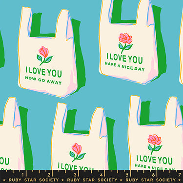 Ruby Star Society - Sparkle Mart - Have A Nice Day Dark Turquoise - PRE-ORDER DUE OCTOBER