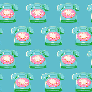 Ruby Star Society - Sparkle Mart - Telephones Fat Quarter Bundle - PRE-ORDER DUE OCTOBER