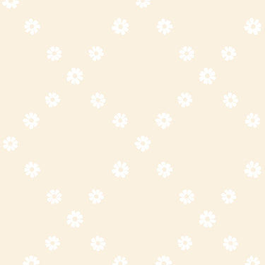 Ruby Star Society - Best Day Ever - Diamond Flowers White On Natural