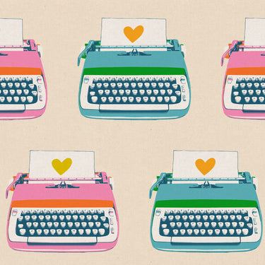 Ruby Star Society - Best Day Ever - Canvas Typewriters Natural