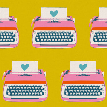 Ruby Star Society - Best Day Ever - Canvas Typewriters Golden