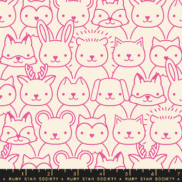 Ruby Star Society - Woodland Park - Sup Animals Raspberry
