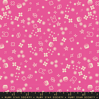 Ruby Star Society - Woodland Park - Bunny Bloom Raspberry