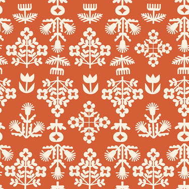 Ruby Star Society - Paper Cuts 2 - Fresh Cut Flowers Persimmon