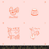 Ruby Star Society - Purl - Charms Pale Pink