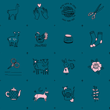 Ruby Star Society - Purl - Charms Teal