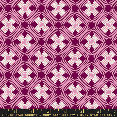 Ruby Star Society - Tarrytown - Tufted Purple Velvet