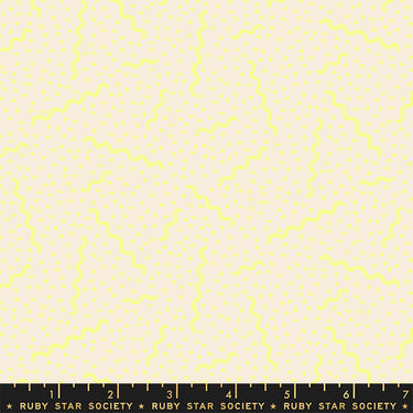 Ruby Star Society - Sugar Cone - Ripple Neon Yellow