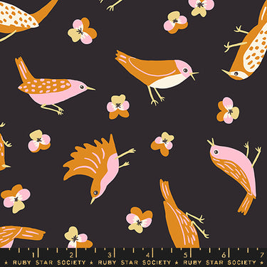 Ruby Star Society - Bird Is The Word by Kimberly Kight - Migration Soft Black