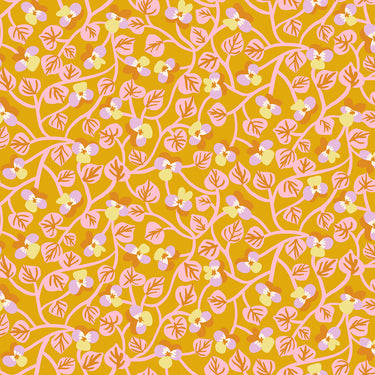 Ruby Star Society - Bird Is The Word by Kimberly Kight - Pansy Goldenrod