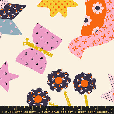 Ruby Star Society - Meadow Star - Applique Menagerie Daisy