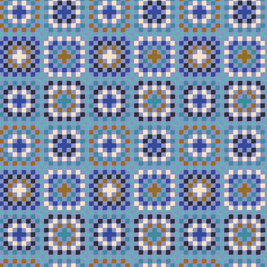 Ruby Star Society - Meadow Star - Granny Square Dusk
