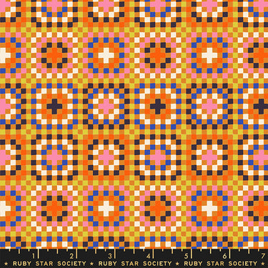 Ruby Star Society - Meadow Star - Granny Square Caramel