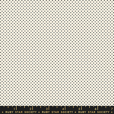 Ruby Star Society - Mystic Fable - Mini Dot Black On Natural - PRE-ORDER DUE APRIL
