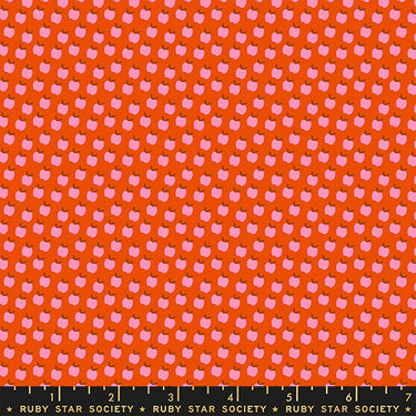 Ruby Star Society - Catnap - Apples Warm Red