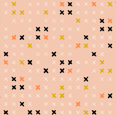 Ruby Star Society - Spooky Darlings - Frankenstitches Peach Blossom