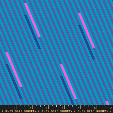 Ruby Star Society - Eye Candy - Eye Candy Stripe Cerulean