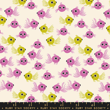 Ruby Star Society - Animal Animal - Goldfish Heliotrope - 1 Cut FQ