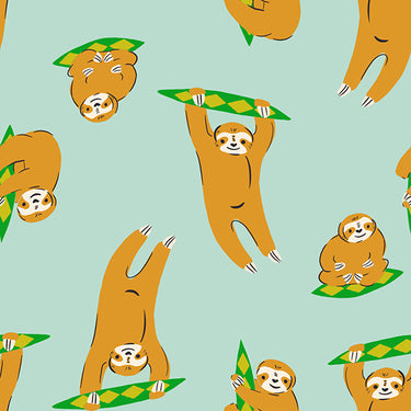 Ruby Star Society - Animal Animal - Sloth Fat Quarter Bundle - 3 FQs
