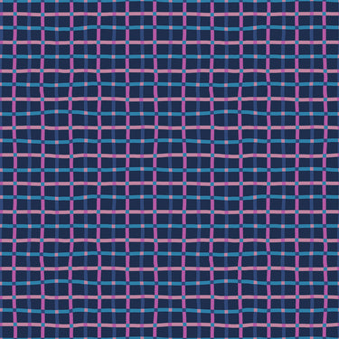 Ruby Star Society - Verbena - Trellis Navy