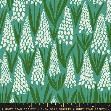 Ruby Star Society - Endpaper by Jen Hewett - Muscari Watercress