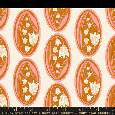 Ruby Star Society - Endpaper by Jen Hewett - Lily Of The Valley Cameo Natural