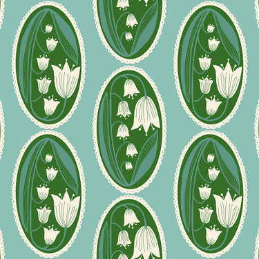 Ruby Star Society - Endpaper by Jen Hewett - Lily Of The Valley Cameo Fat Quarter Bundle - 3 FQs