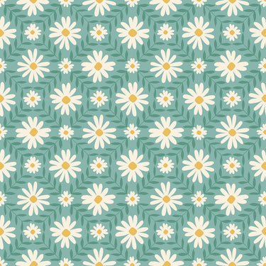 Ruby Star Society - Endpaper by Jen Hewett - Floral Endpaper Water
