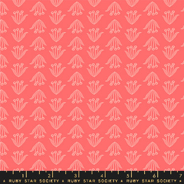 Ruby Star Society - Endpaper by Jen Hewett - Crocus Strawberry