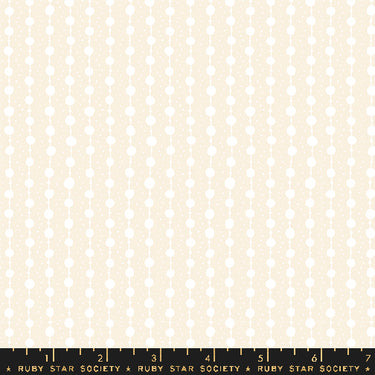 Ruby Star Society - Endpaper by Jen Hewett - Pearls Natural