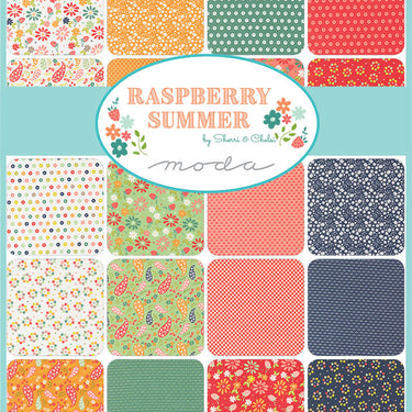 Raspberry Summer - *Complete Fat Eighth Bundle - 34 FEs with 3 Free*