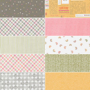 Renew - Bundle of 10 Fat Quarters (2) - 1 FQ Free