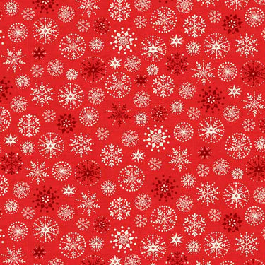 Scandi Red Snowflake