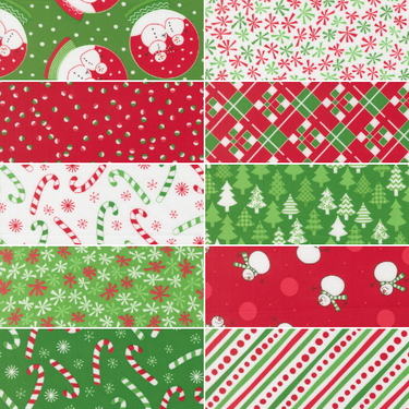 Snow Time - *Bundle of 10 Fat Quarters with 1 Free (2)* - PRE-ORDER DUE JUNE