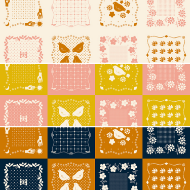 Ruby Star Society - Sugar Maple - Birdseed Panel Bundle - 3 Panels