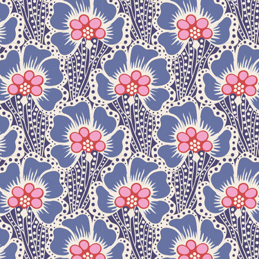 Cotton Beach by Tilda - Ocean Flower Blue