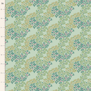 Hometown by Tilda - Berrytangle Sage - 20" Bolt End
