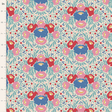 Jubilee by Tilda - Autumn Bouquet Teal