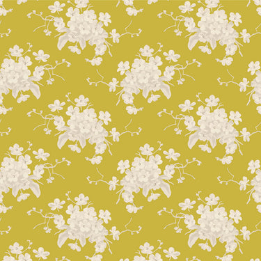 Sunday Brunch by Tilda - White Flower Sour Yellow