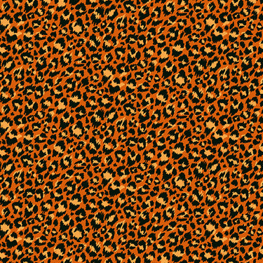 Jewel Tones - Leopard Orange
