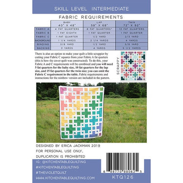 Kitchen Table Quilting - The Violet Quilt Pattern