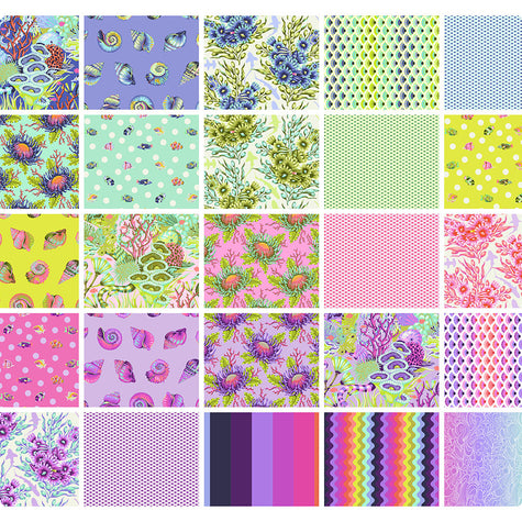 Floral Reef - *Complete Fat Quarter Bundle - 25 FQs with 2 Free*